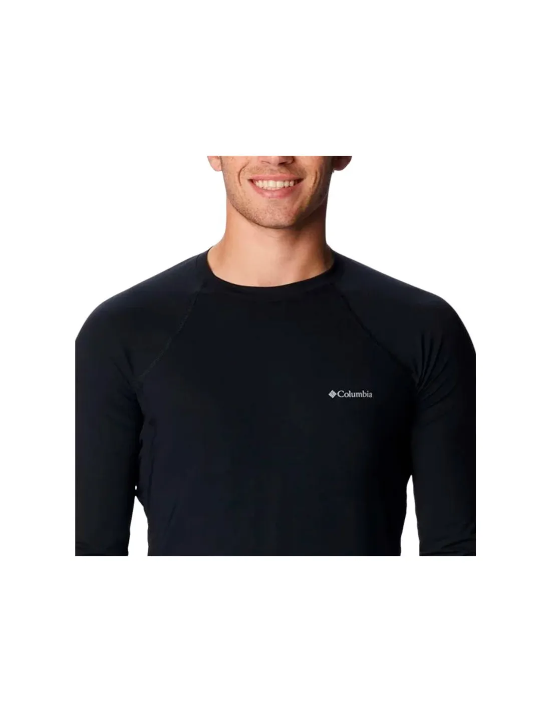 Camiseta de trail Columbia Midweight Stretch negro Hombre