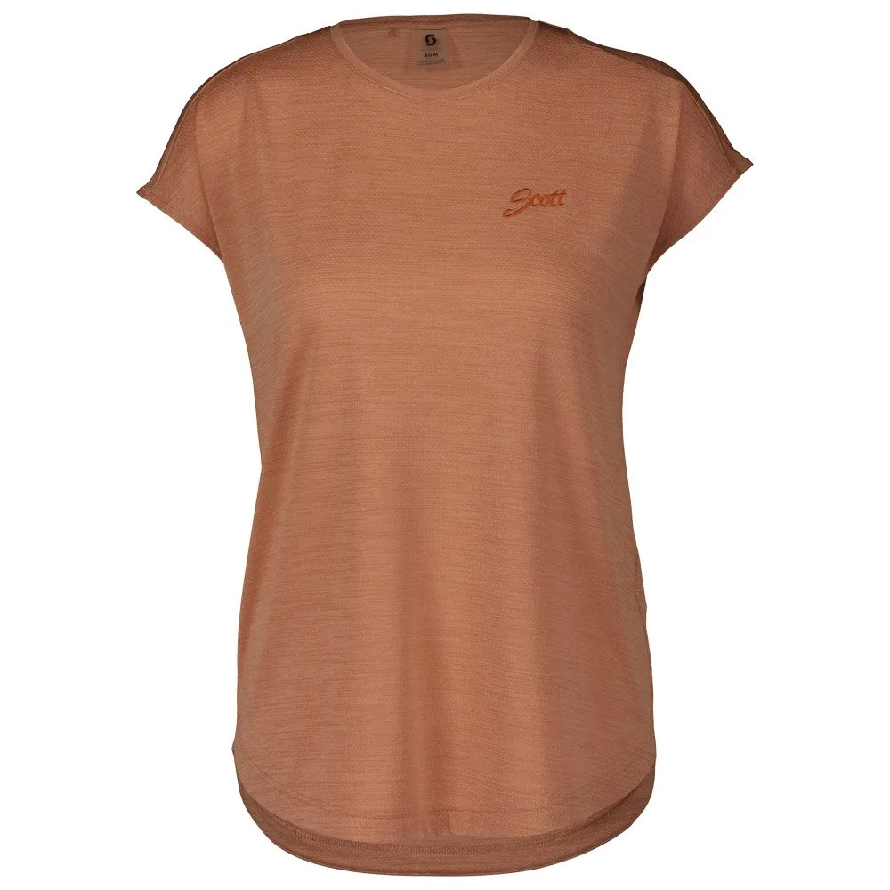 Camiseta de trekking Scott Defined Shortsleeve W Rose Beige
