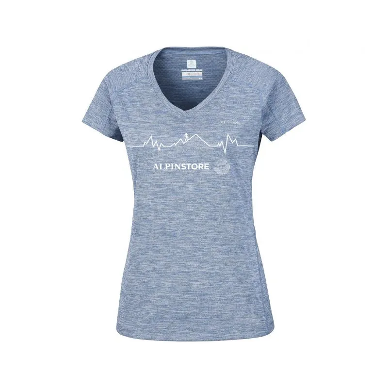 Camiseta deportiva de la Columbia Marking Alpinstore para mujeres (gris moteado)