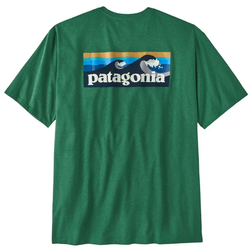 Camiseta Patagonia Boardshort Logo Para Hombre