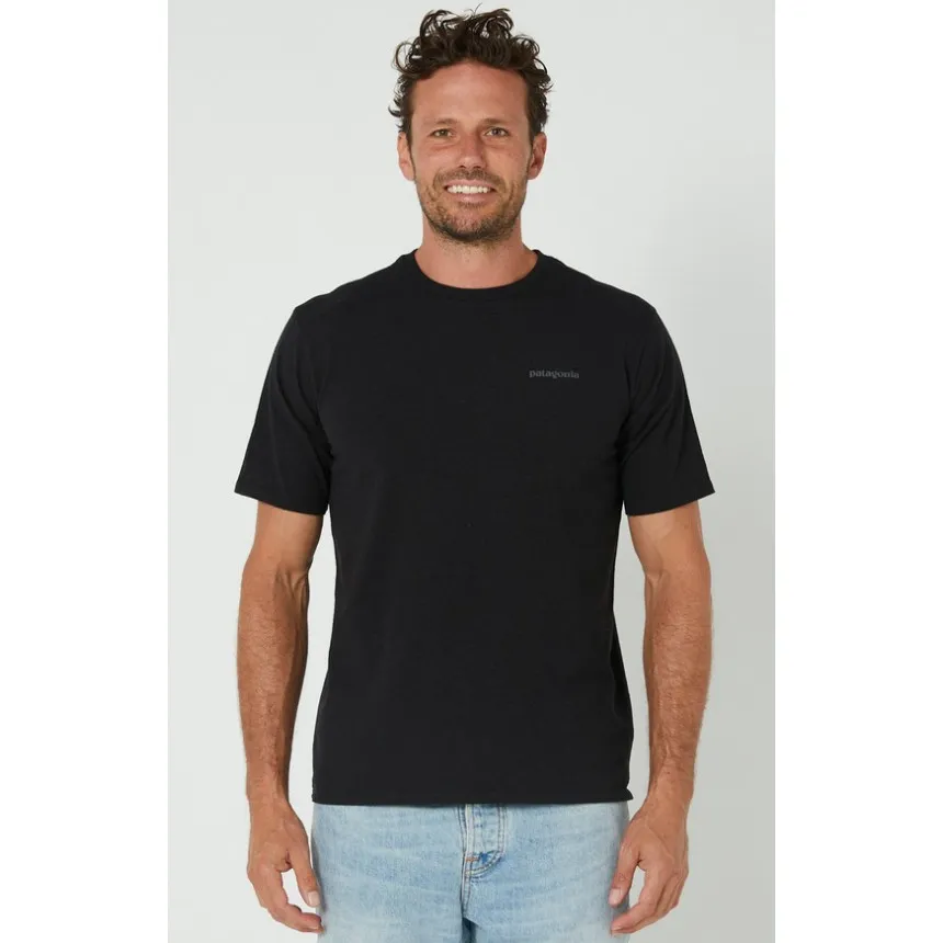 Camiseta Patagonia Flying Fish Para Hombre