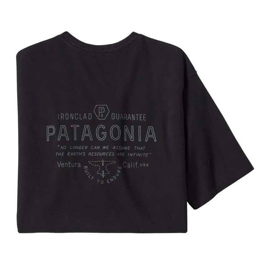 Camiseta Patagonia Forge Mark Para Hombre