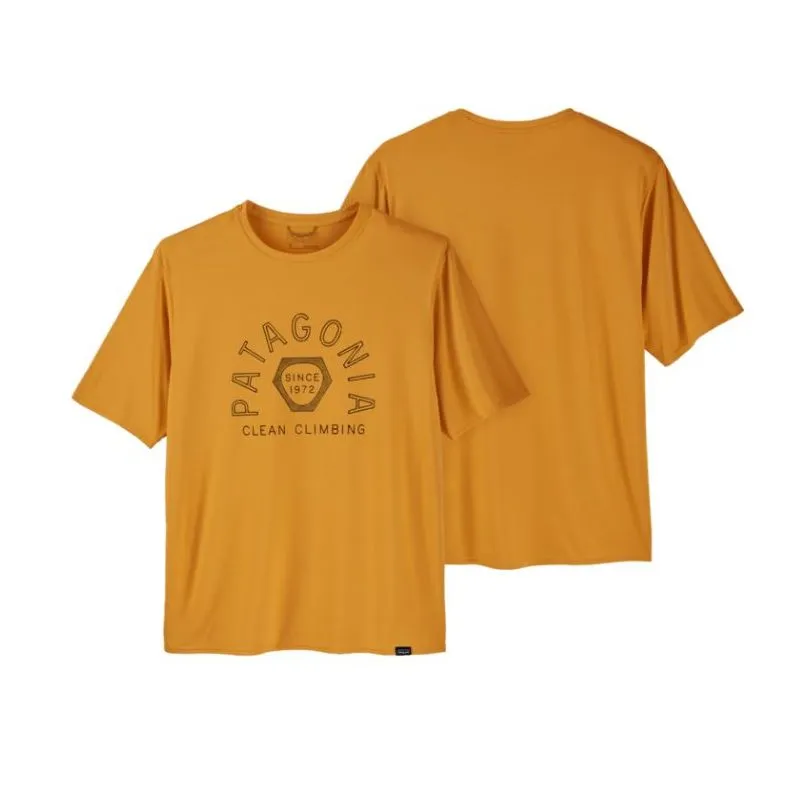 Camiseta Patagonia Gorra Cool Daily Graphic (Clean Climb Hex) hombre