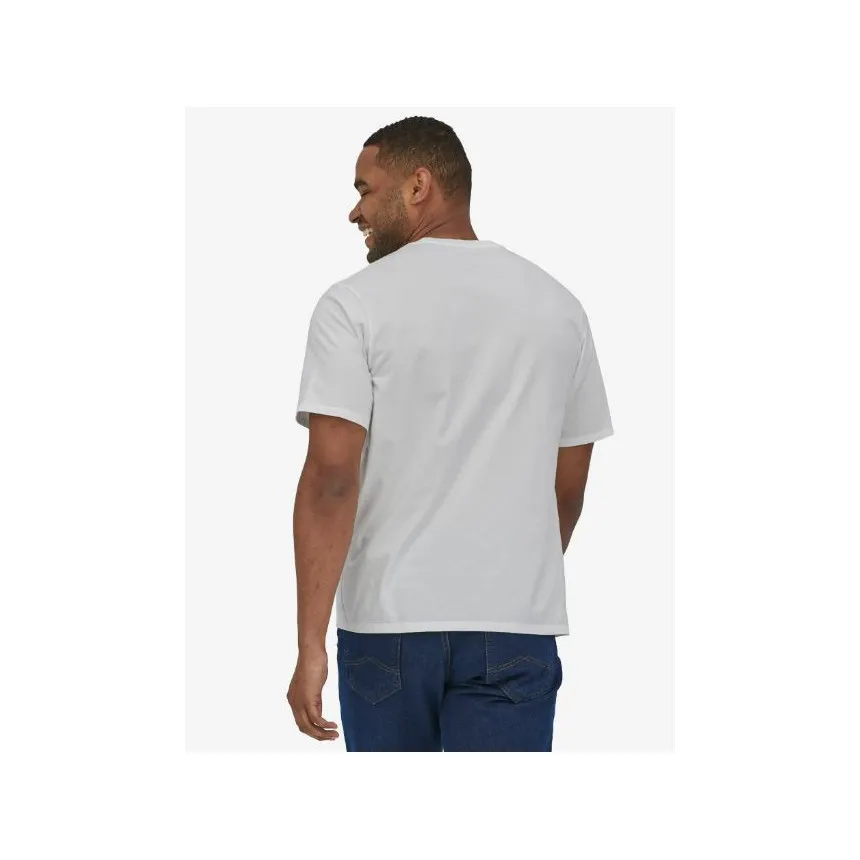 Camiseta Patagonia Line Logo Ridge Stripe Organic Para Hombre