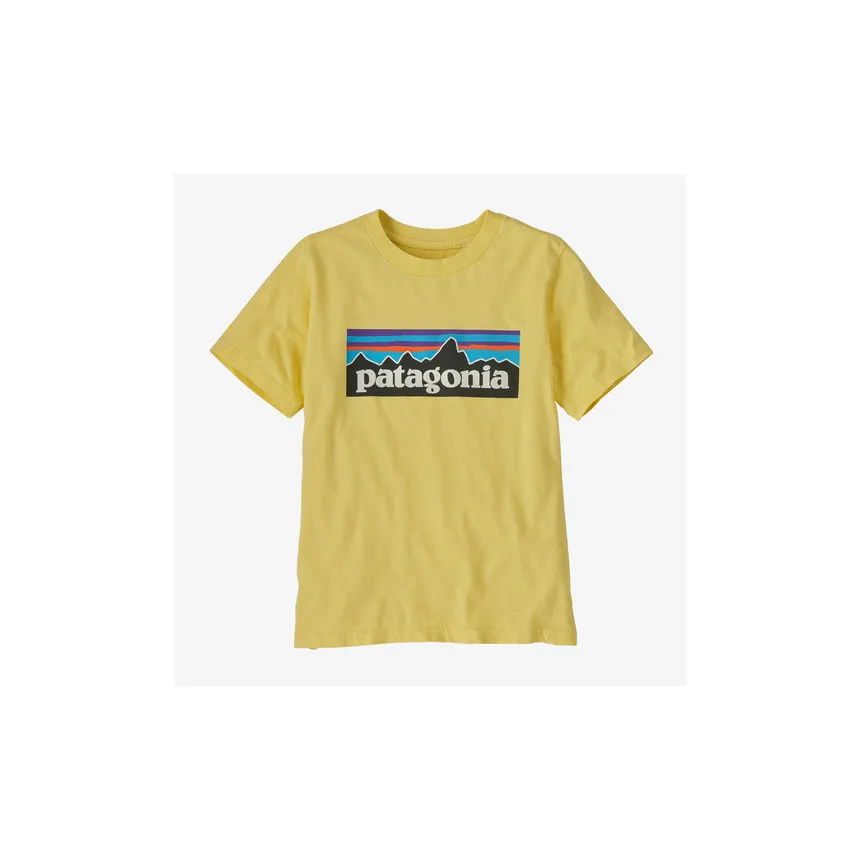 Camiseta Patagonia Logo Para Niño