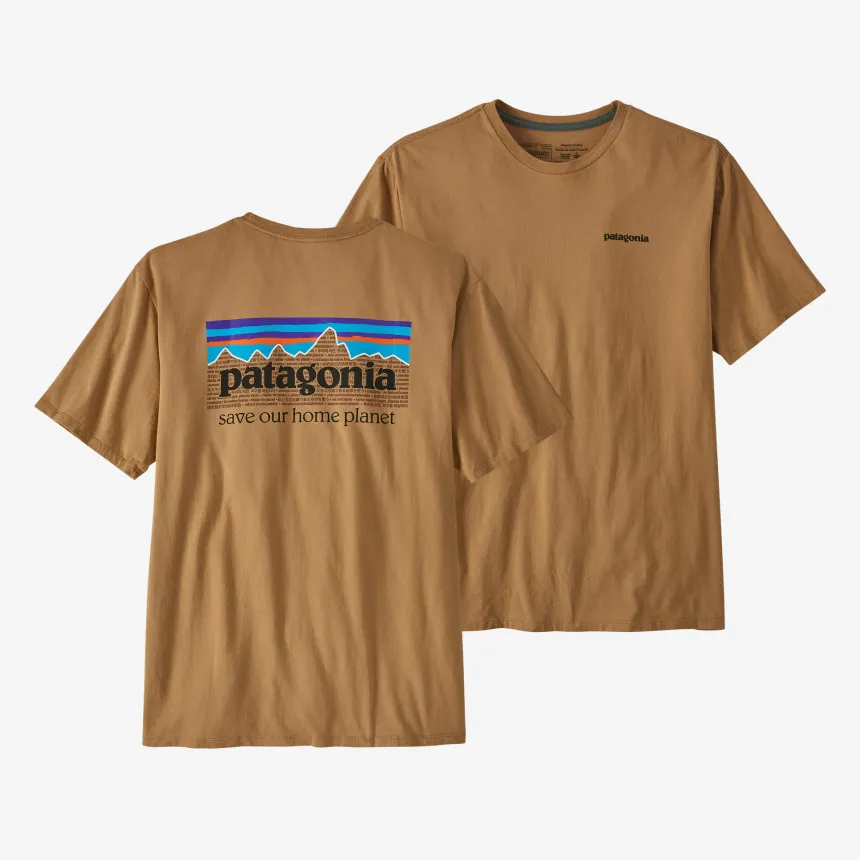 Camiseta Patagonia Mission Organic Para Hombre