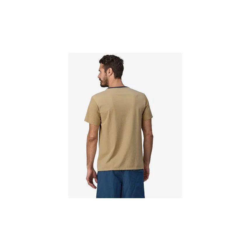 Camiseta Patagonia Sticker Pocket Para Hombre