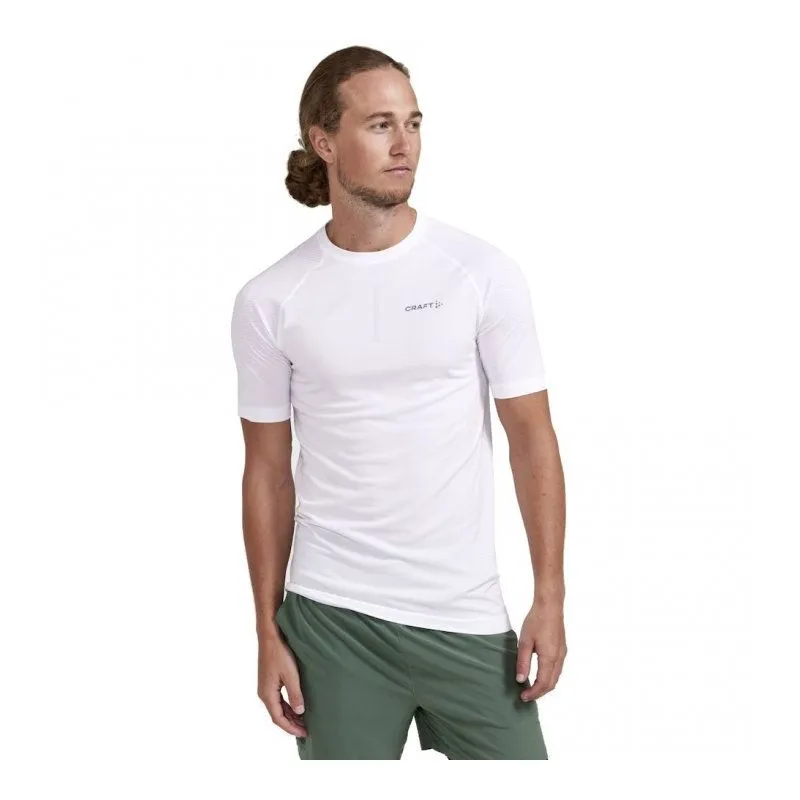 Camiseta running/trail Craft ADV Cool Intensity SS Tee M (Blanco) hombre