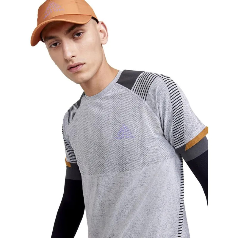 Camiseta trail running Craft PRO Trail Fuseknit SS Tee M (Flex Desert)