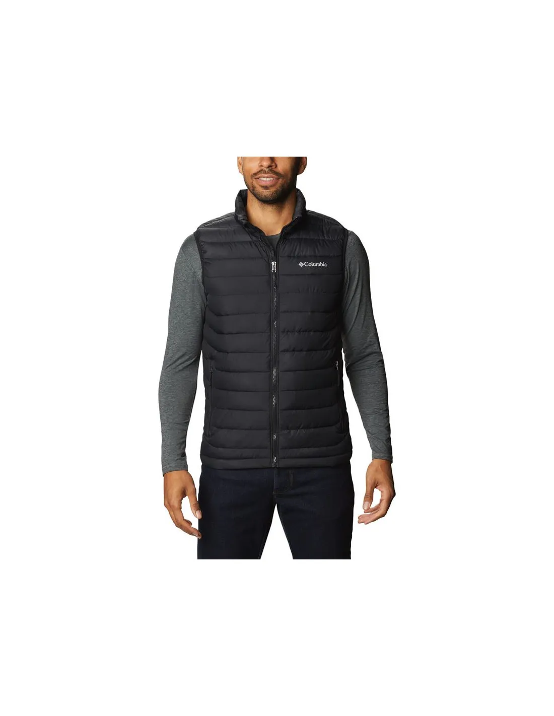 Chaleco de Montaña Columbia Powder Lite™ Negro Hombre