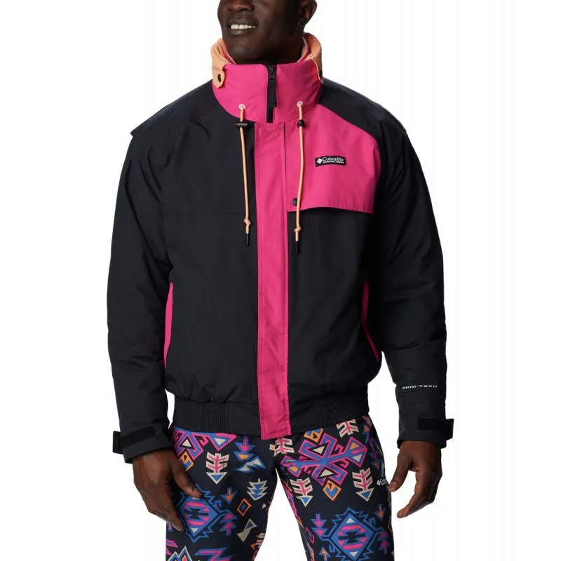 CHAQUETA 3 EN 1 INTERCHANGE COLUMBIA WATERPROOF WINTERTRAINER™ (JACKNEGRO, FUCSIA) HOMBRE