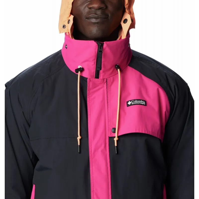 CHAQUETA 3 EN 1 INTERCHANGE COLUMBIA WATERPROOF WINTERTRAINER™ (JACKNEGRO, FUCSIA) HOMBRE