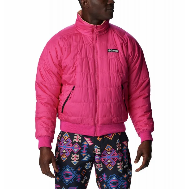 CHAQUETA 3 EN 1 INTERCHANGE COLUMBIA WATERPROOF WINTERTRAINER™ (JACKNEGRO, FUCSIA) HOMBRE