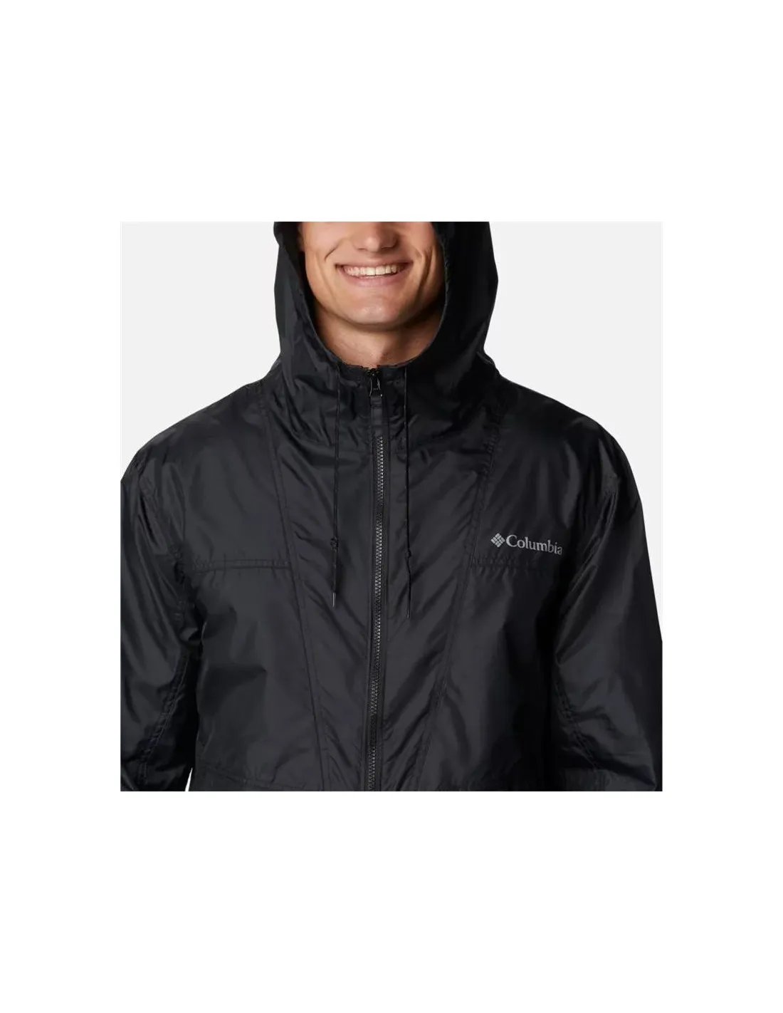 Chaqueta Columbia Trail Traveler™ Breaker Hombre Negro