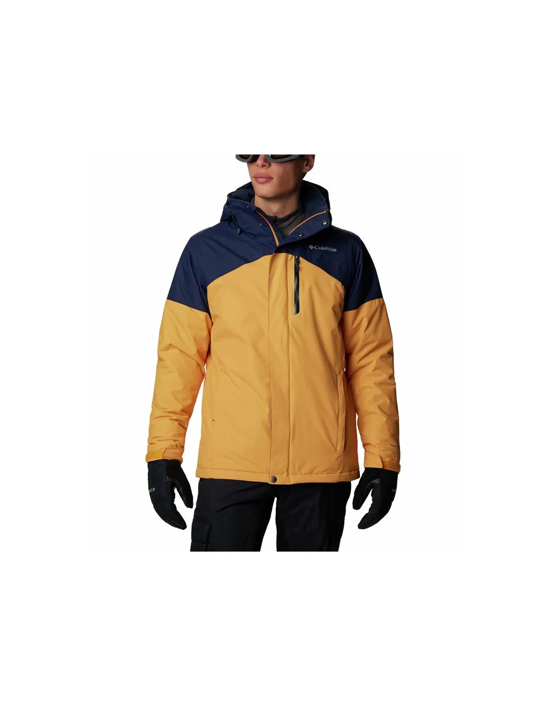Chaqueta de Esquí y snow Columbia Last Tracks™ Yellow Hombre