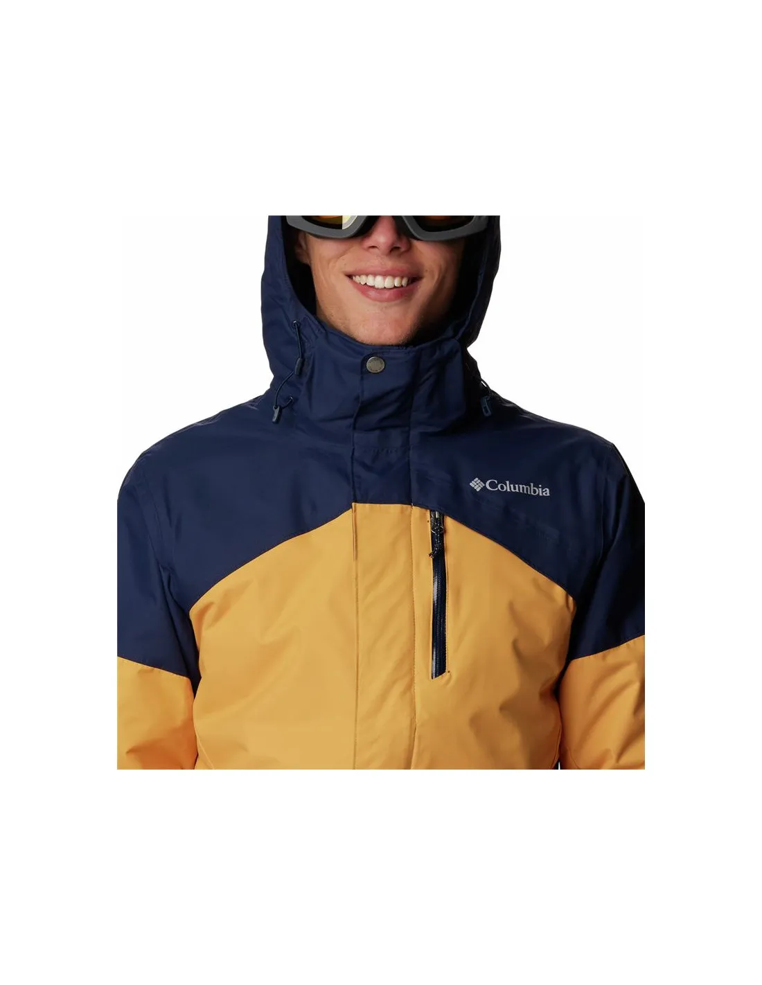 Chaqueta de Esquí y snow Columbia Last Tracks™ Yellow Hombre