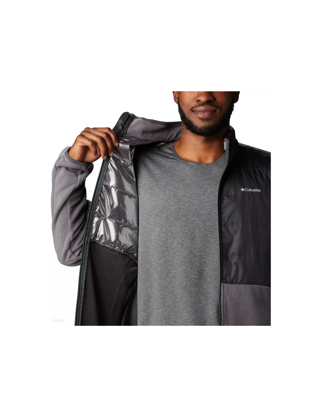 Chaqueta de montaña Columbia Basin Butte Hombre Grey