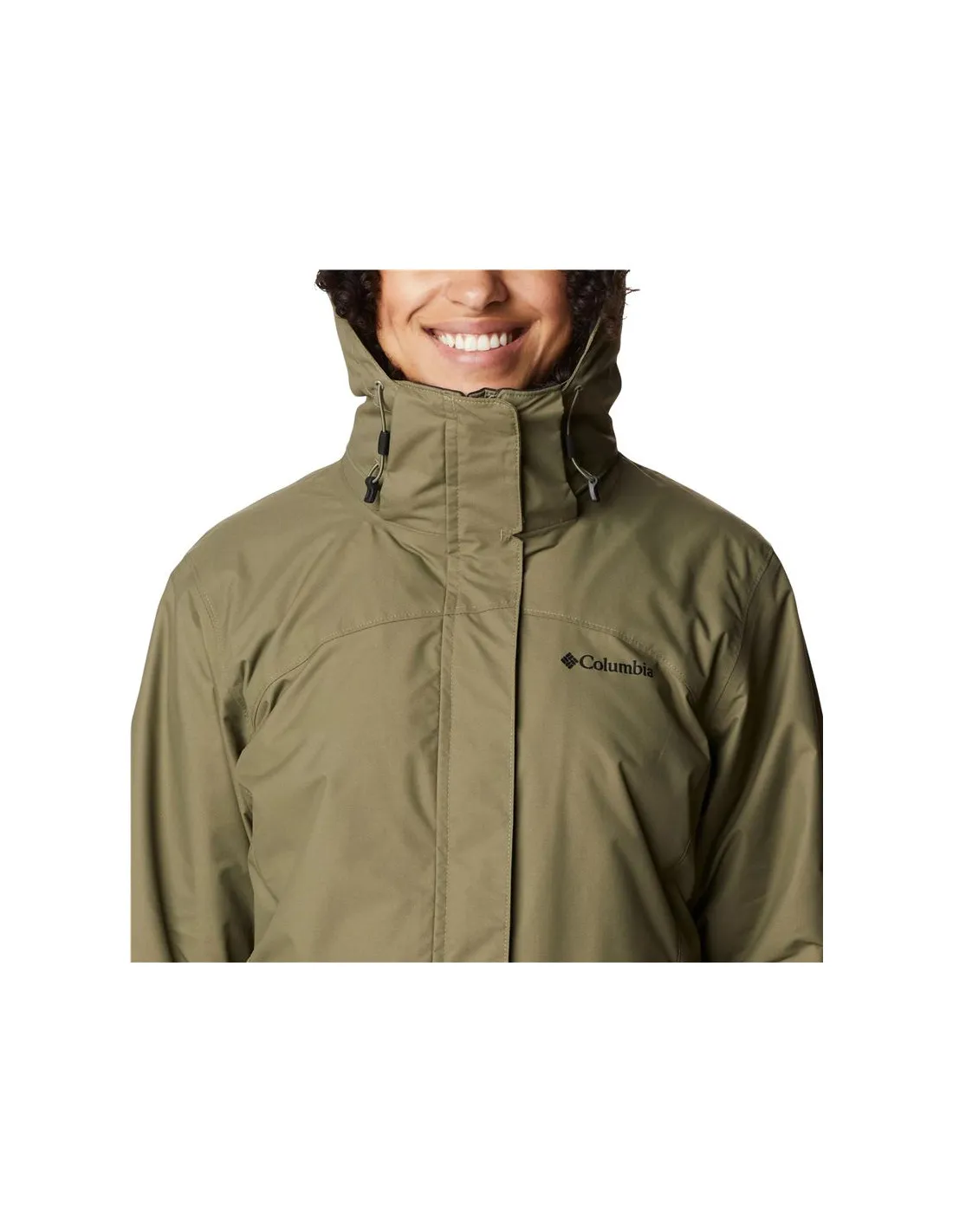 Chaqueta de Montaña Columbia Bugaboo™ II Fleece Interchange Green Mujer