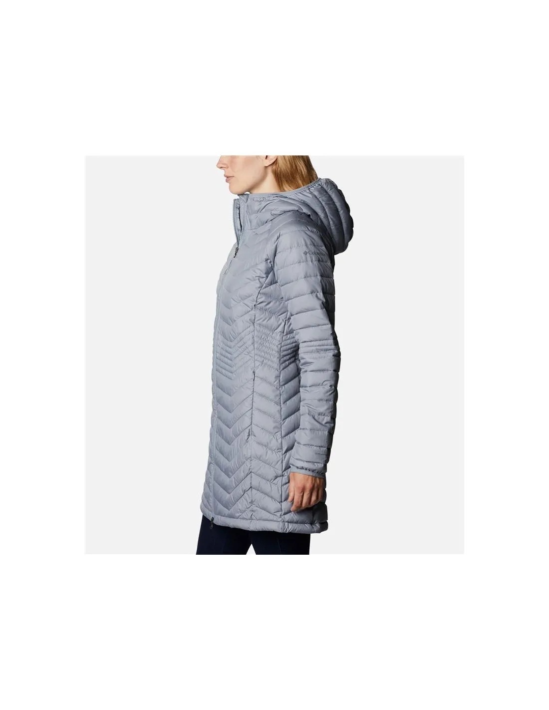 Chaqueta de Montaña Columbia Powder Lite™ Gris Mujer