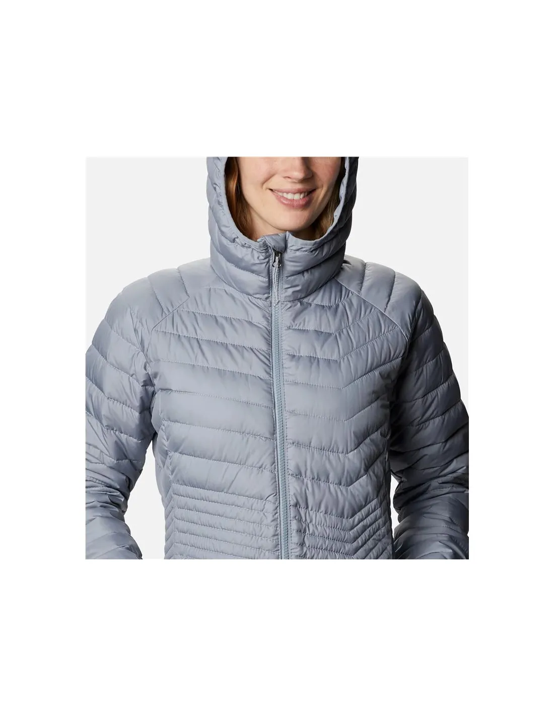 Chaqueta de Montaña Columbia Powder Lite™ Gris Mujer