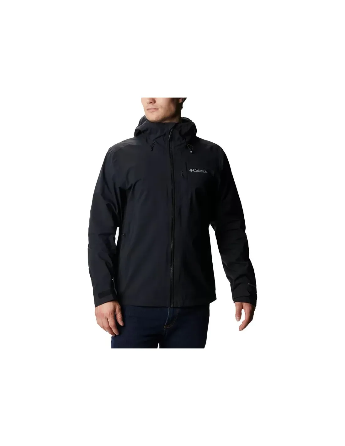 CHAQUETA SHELL IMPERMEABLE COLUMBIA OMNITECH™ AMPLIDRY™ HOMBRE NEGRO