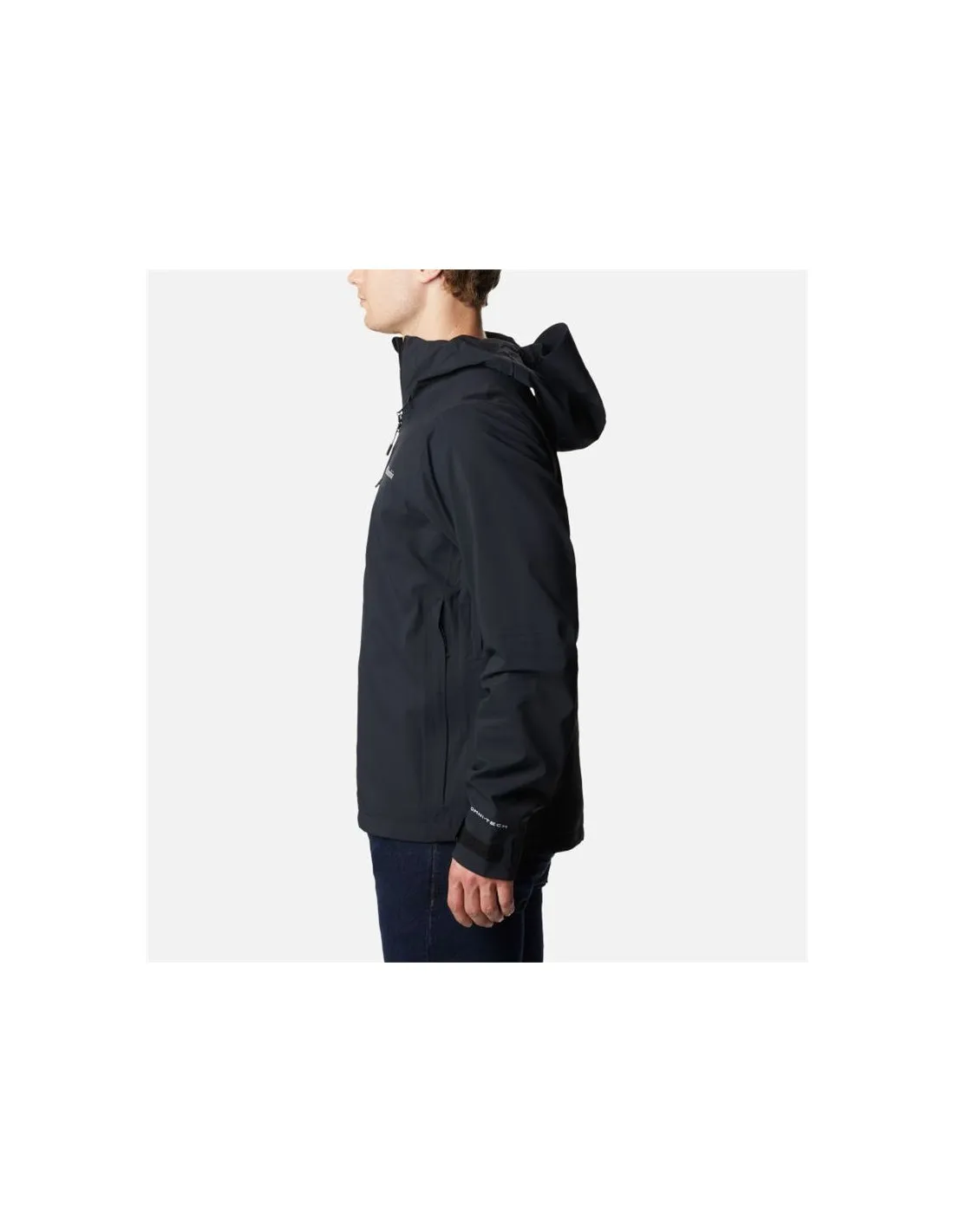 CHAQUETA SHELL IMPERMEABLE COLUMBIA OMNITECH™ AMPLIDRY™ HOMBRE NEGRO
