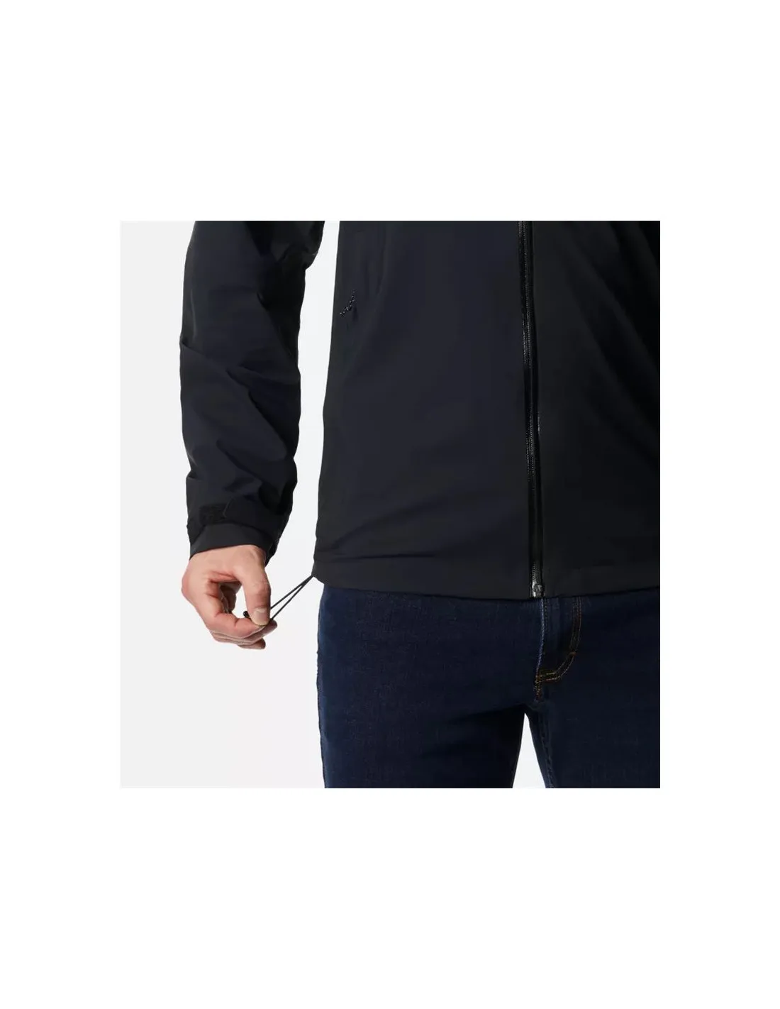 CHAQUETA SHELL IMPERMEABLE COLUMBIA OMNITECH™ AMPLIDRY™ HOMBRE NEGRO