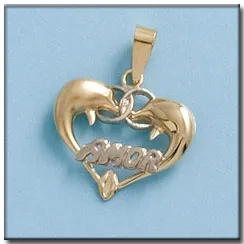 Colgante Enamorados Oro