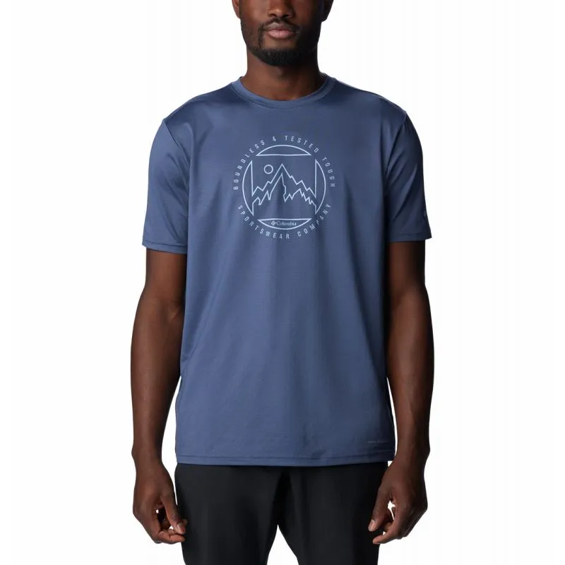 COLUBMIA Ice Lake SS Tee (Montaña Oscura) hombre
