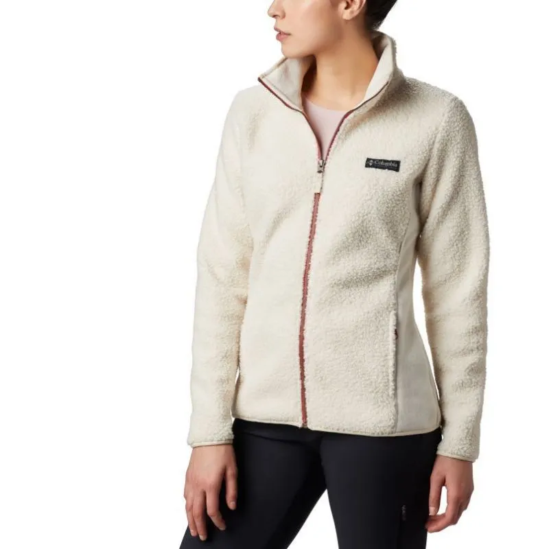 Columbia Chaqueta polar con cremallera completa Panorama (tiza) Mujer