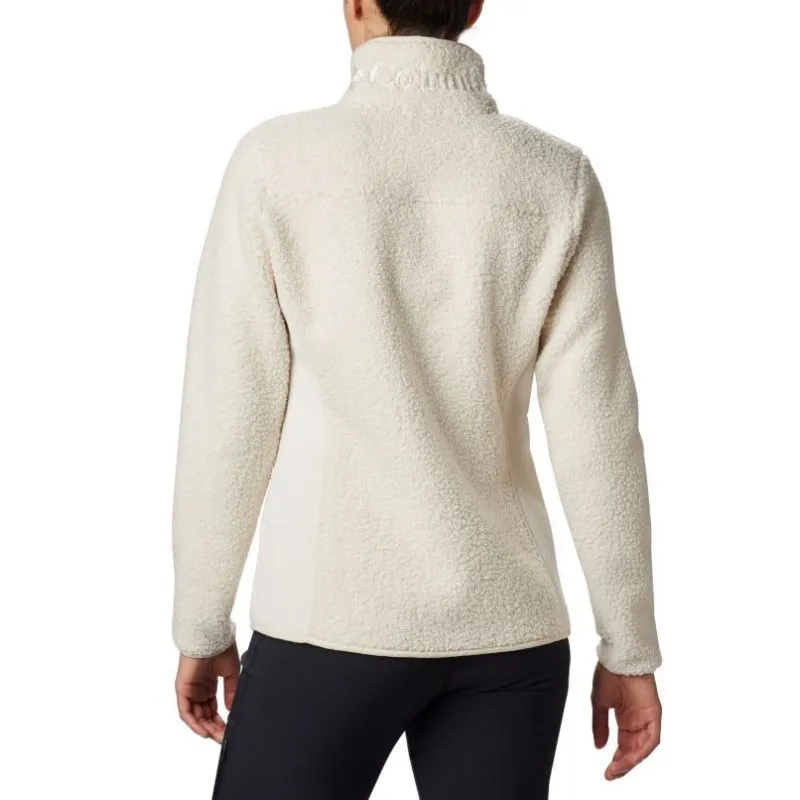 Columbia Chaqueta polar con cremallera completa Panorama (tiza) Mujer