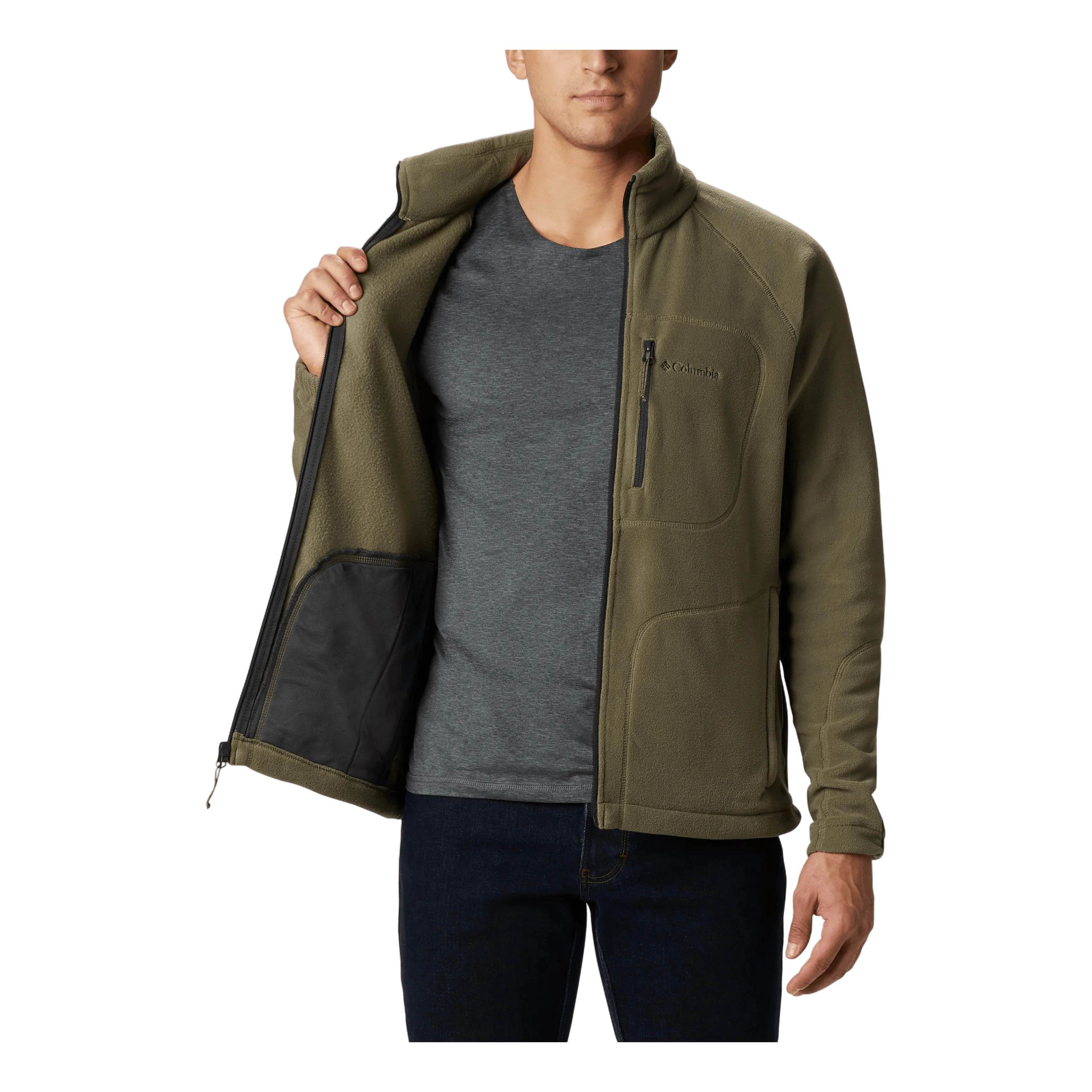 Columbia Fast Trek™ Ii Full Zip Fleece Stone Green