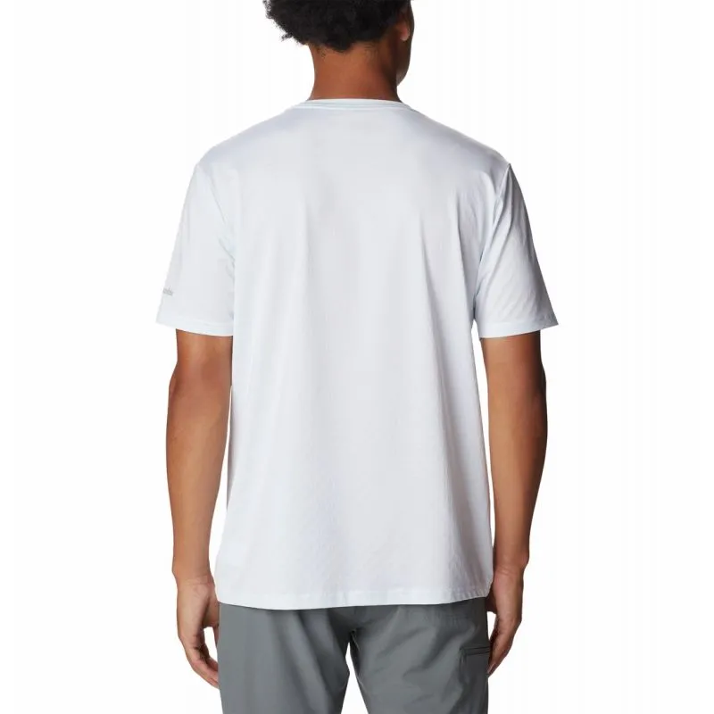 Columbia Ice Lake SS Tee (Blanco, Boundles) hombre