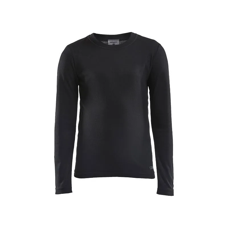 Conjunto de ropa interior técnica infantil Craft CORE WARM BASELAYER SET (Negro)