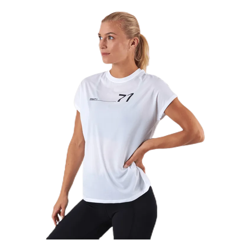 Craft Adv Charge SS Tee White