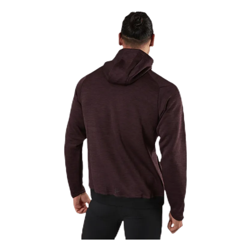 Craft ADV Charge Zip Hood Jkt Brown