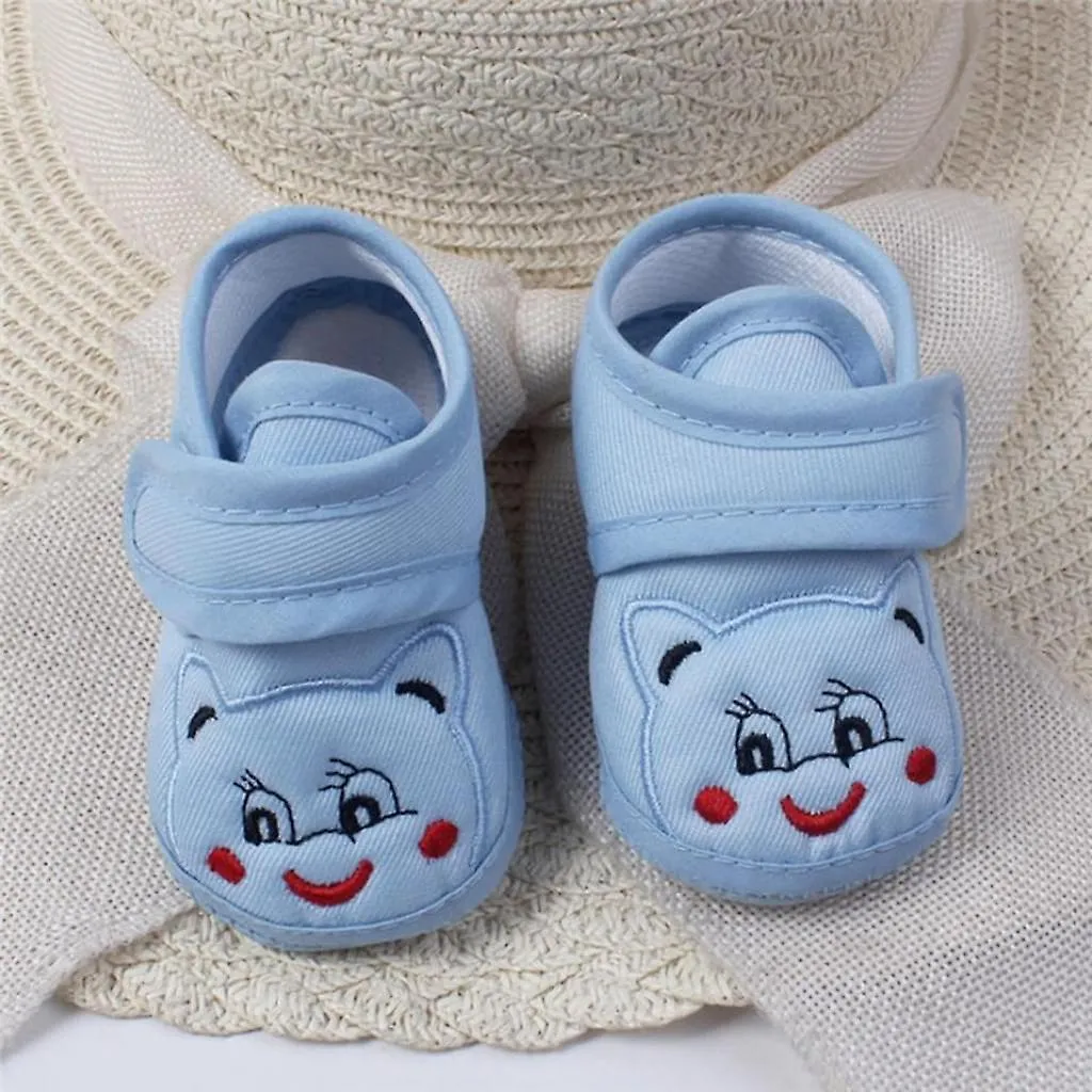 CRAWLING SHOES BABY SHOES, TODDLER SHOES, NEWBORN BOYS AND GIRLS SHOES CARTOON SOFT SOLE NONSLIP SHOES