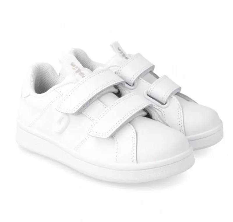 Deportivos Garvalin 231750 piel blanco