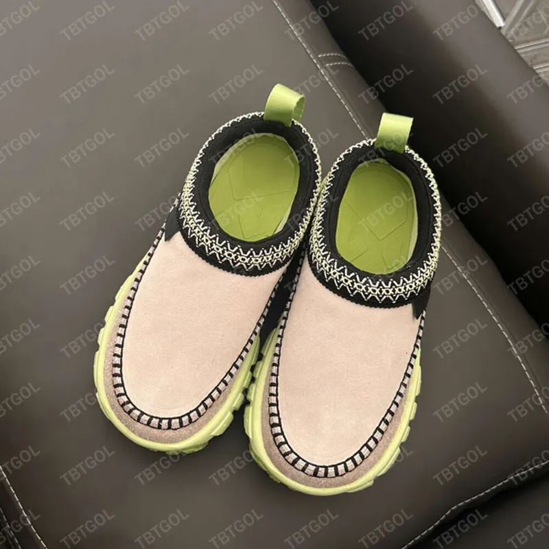 Diseñador Venture Daze Tazz Slipper Tasman Slippers para mujer Ultra Plataforma Black Chestnut FUR MUESTRO MUSMAS SEDIDAD DE LA 