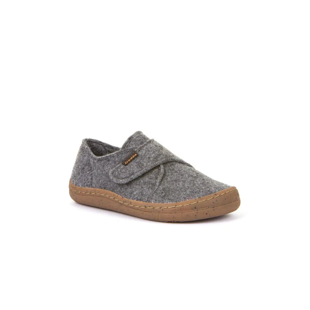Froddo Barefoot Wooly Slippers Lana Gris