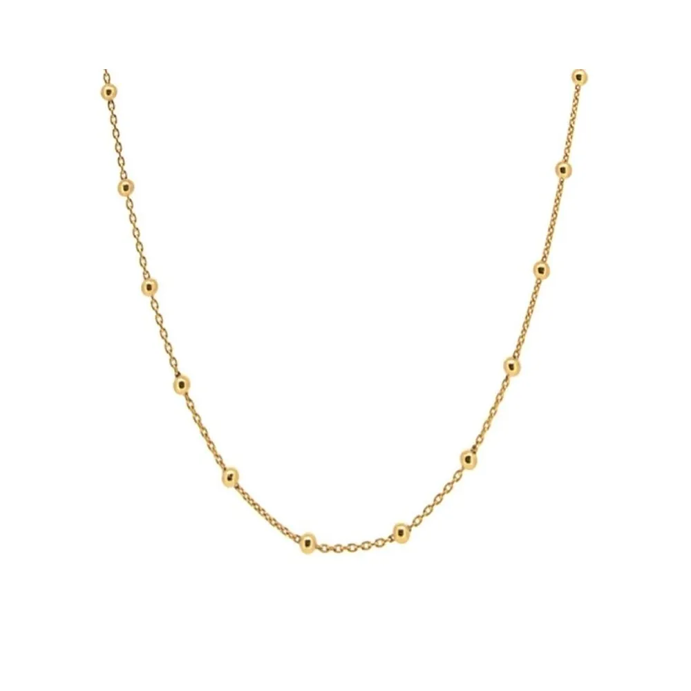 GARGANTILLA MINI BOLITAS ORO (3843CM)