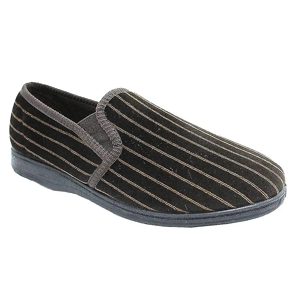 Goodyear Mens Don Striped Slippers