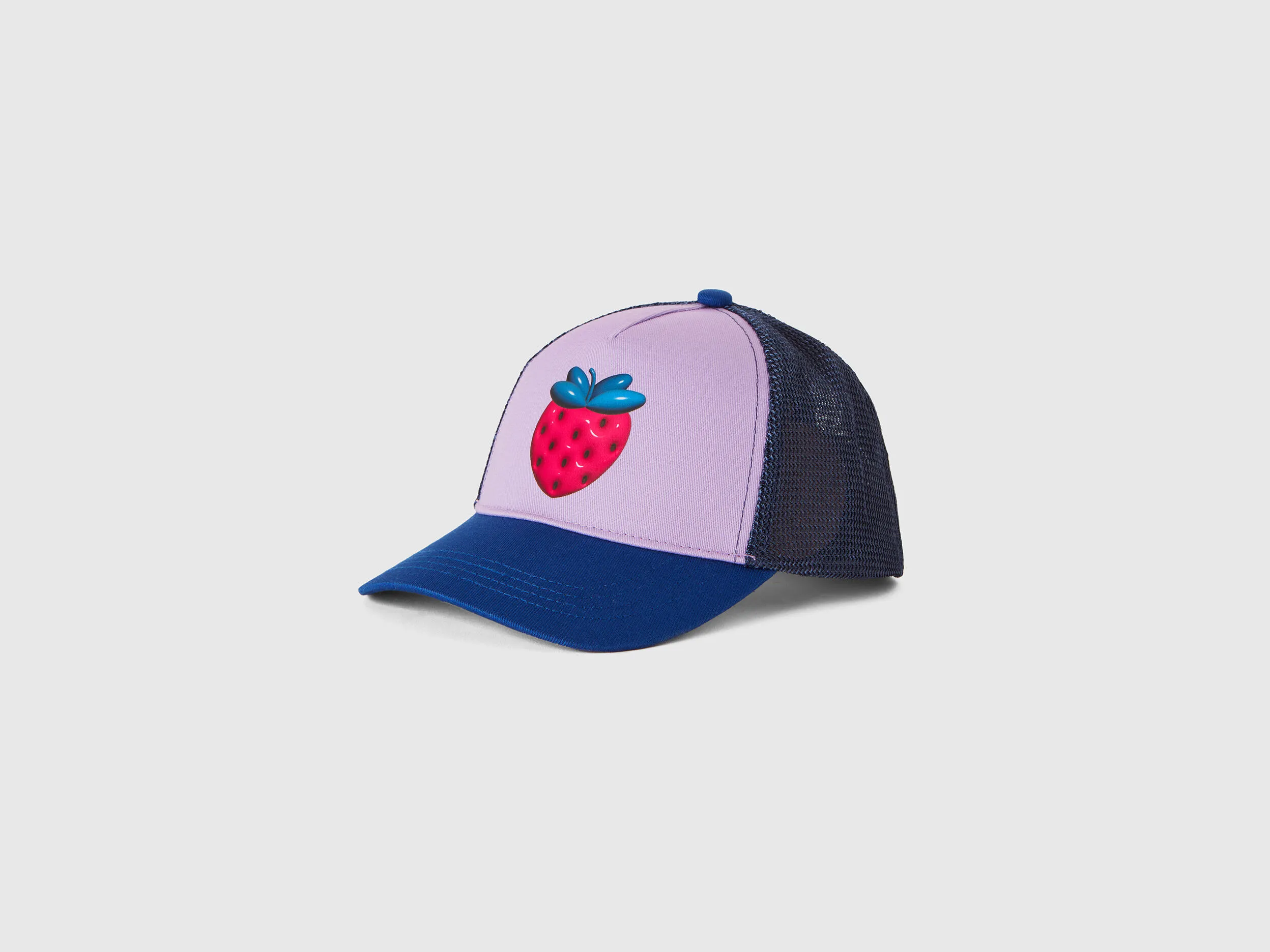Gorra de béisbol de algodón y rejilla