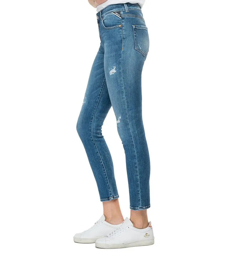 Jean Stretch Para Mujer 12 Oz Power Stretch Modal Denim Replay 38190