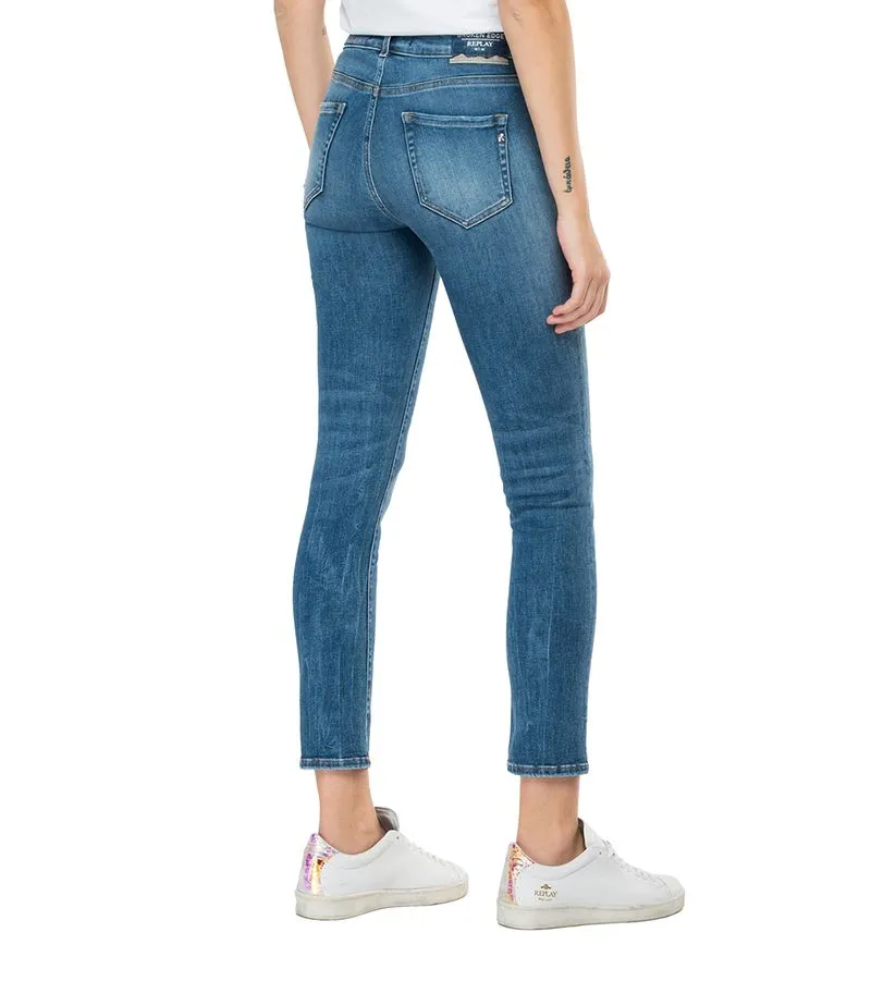 Jean Stretch Para Mujer 12 Oz Power Stretch Modal Denim Replay 38190