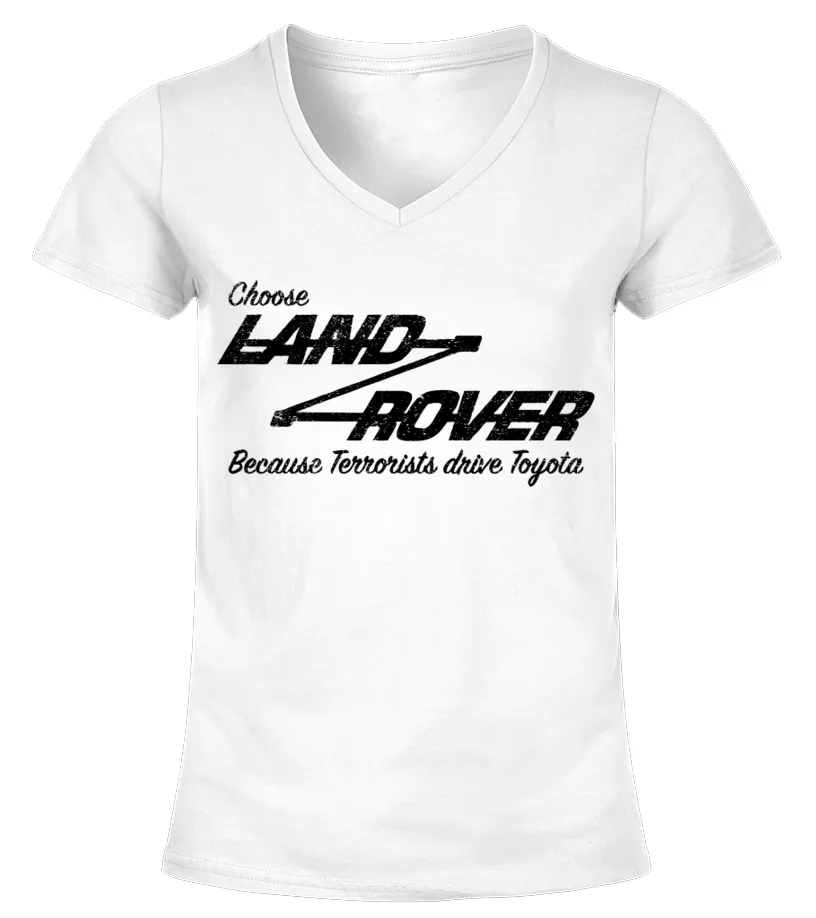 Land Rover Camiseta cuello pico Mujer