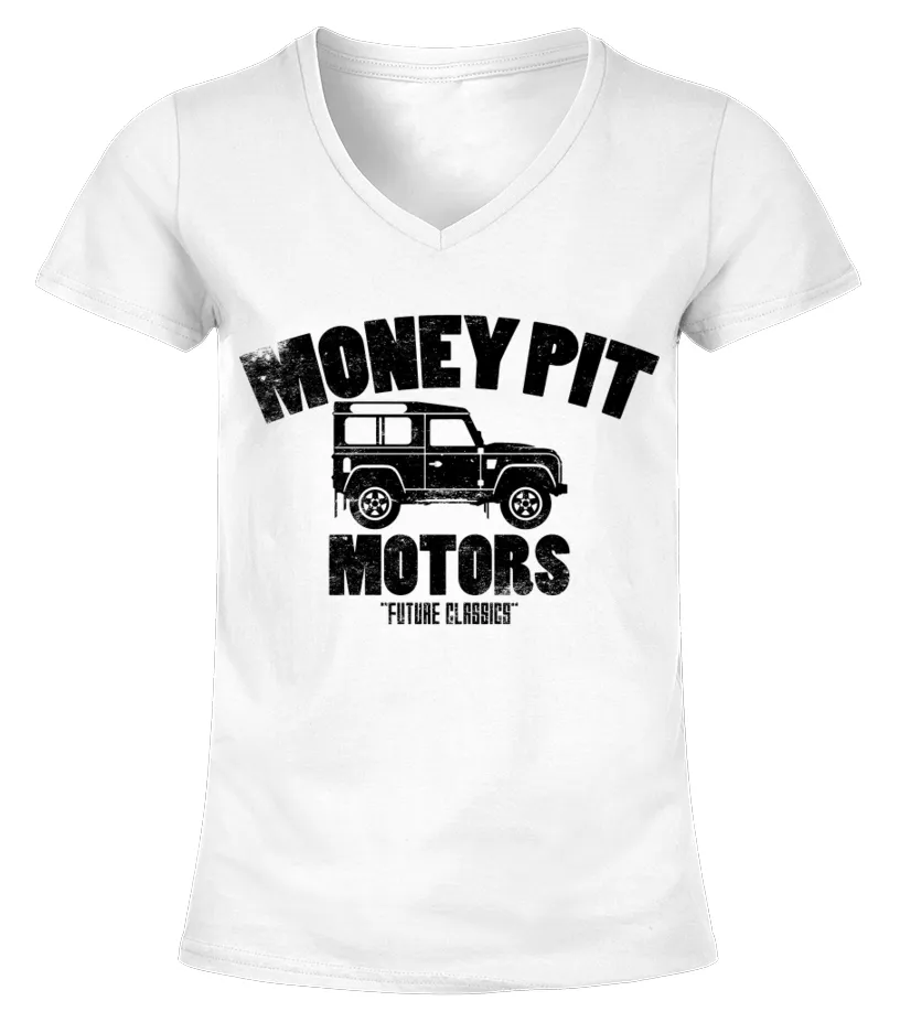 Land Rover  WT 001 Camiseta cuello pico Mujer