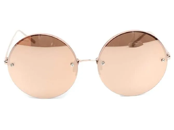 Linda Farrow Gafas de sol Dorado 