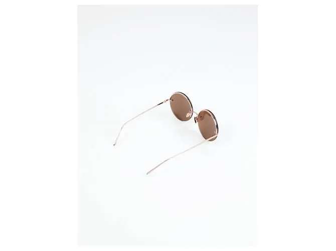 Linda Farrow Gafas de sol Dorado 
