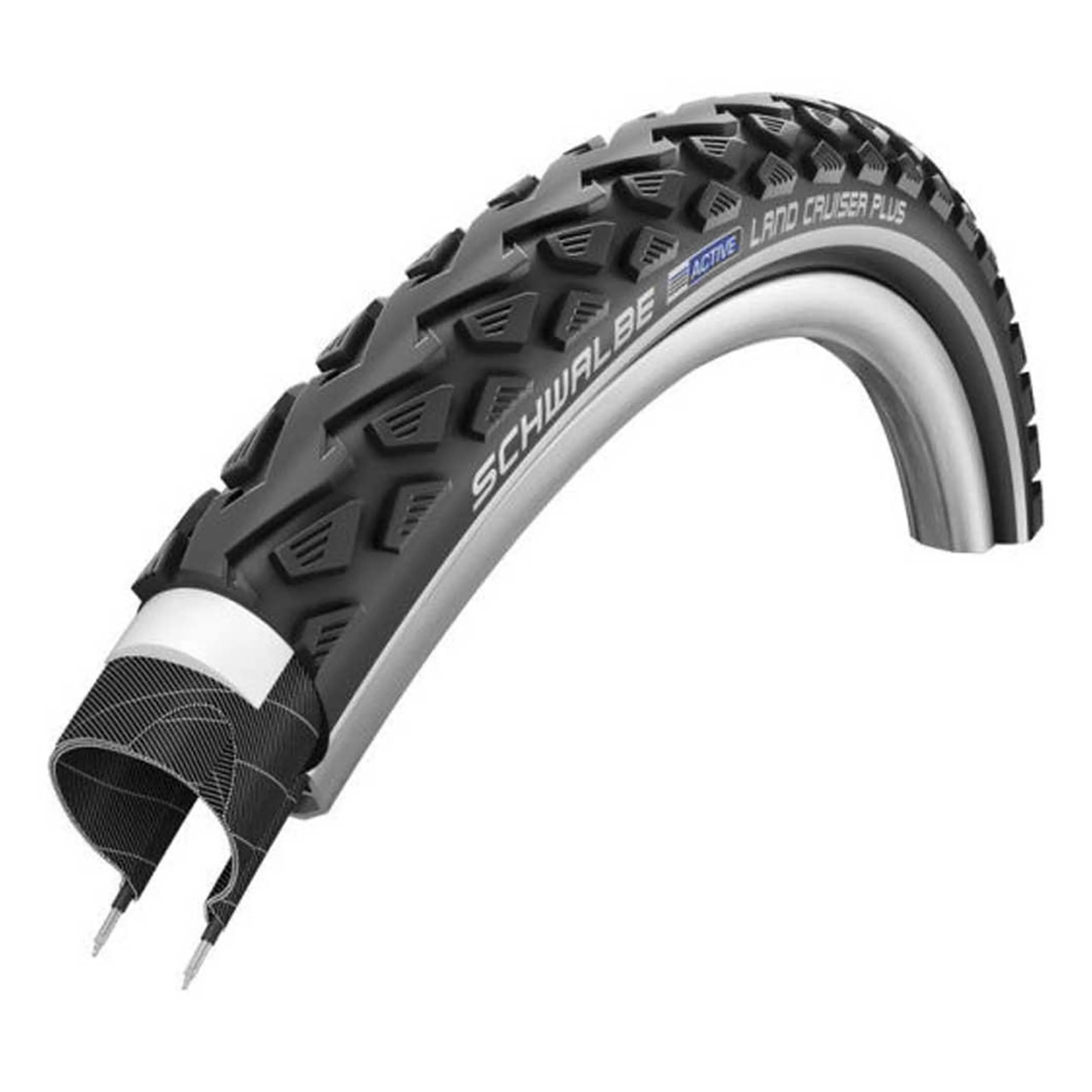 LLANTA SCHWALBE 700X40 (40622) TURISMO LAND CRUISER PLUS ACTIVE LINE PUNCTUREGUARD NEGRO RIGIDA 11101045.01